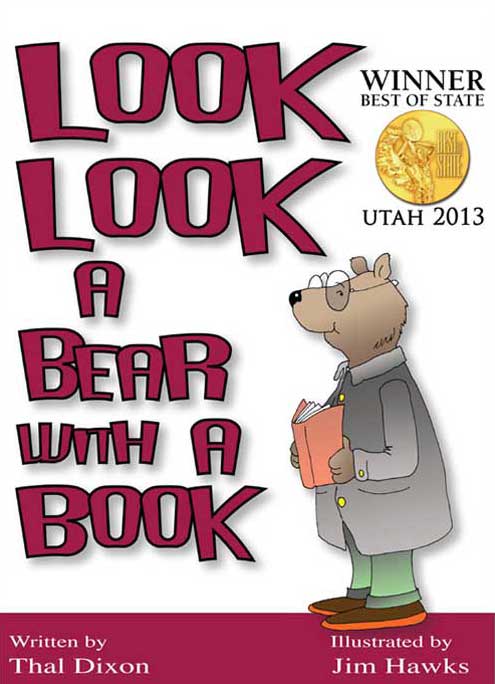 Look Look a Bear with a Book